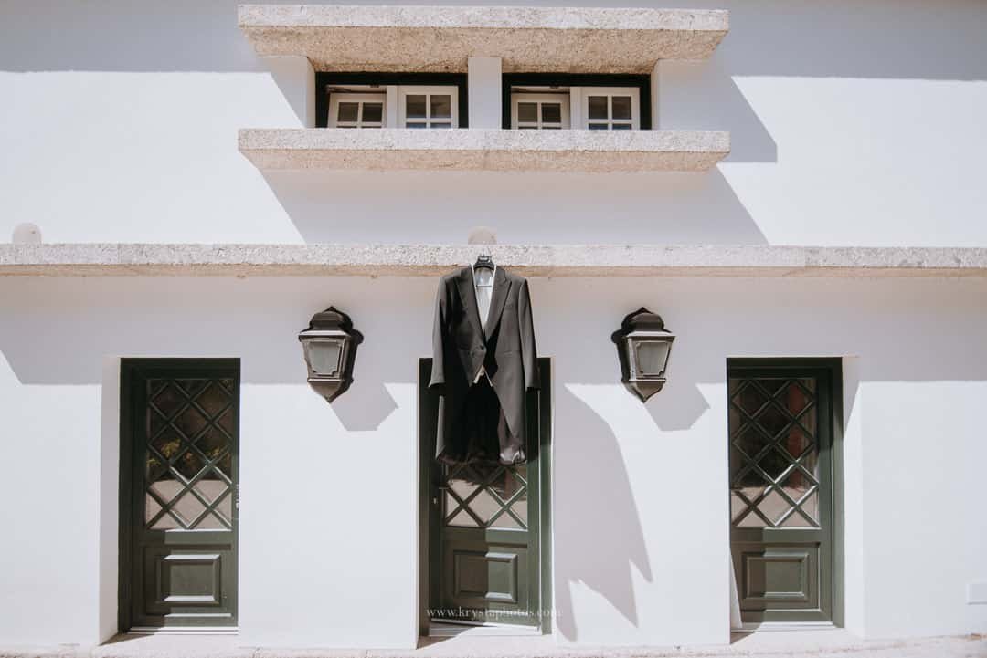 Rustic elegant Casa de Quintã wedding venue nestled in natural greenery in Northern Portugal