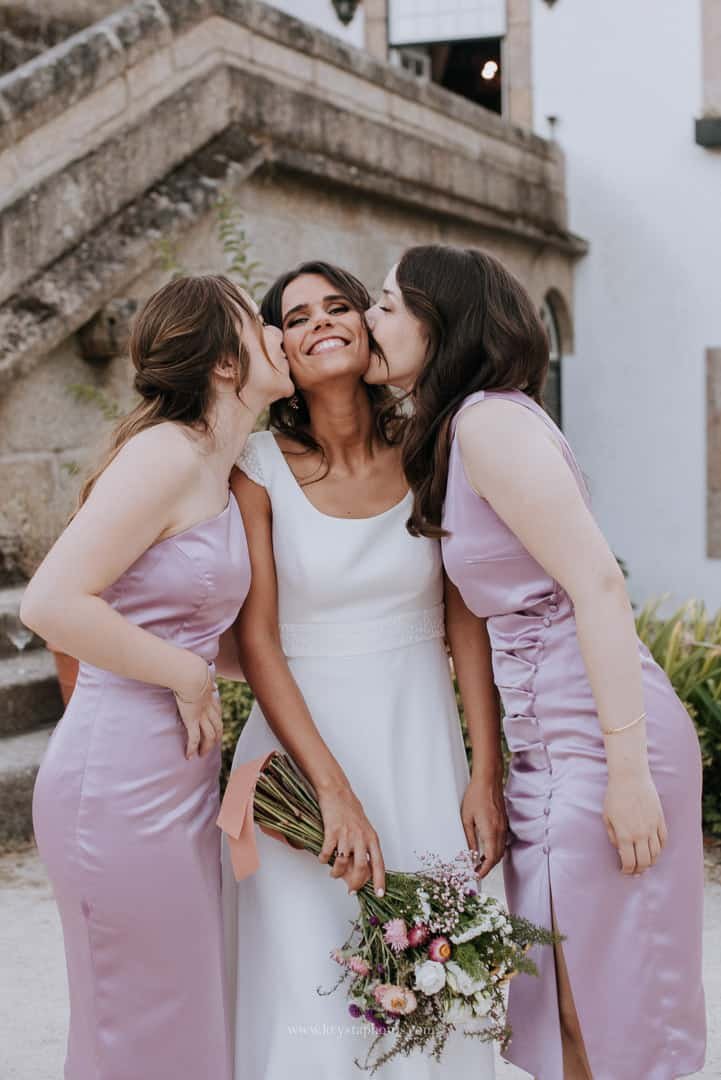 Rustic elegant Casa de Quintã wedding venue nestled in natural greenery in Northern Portugal