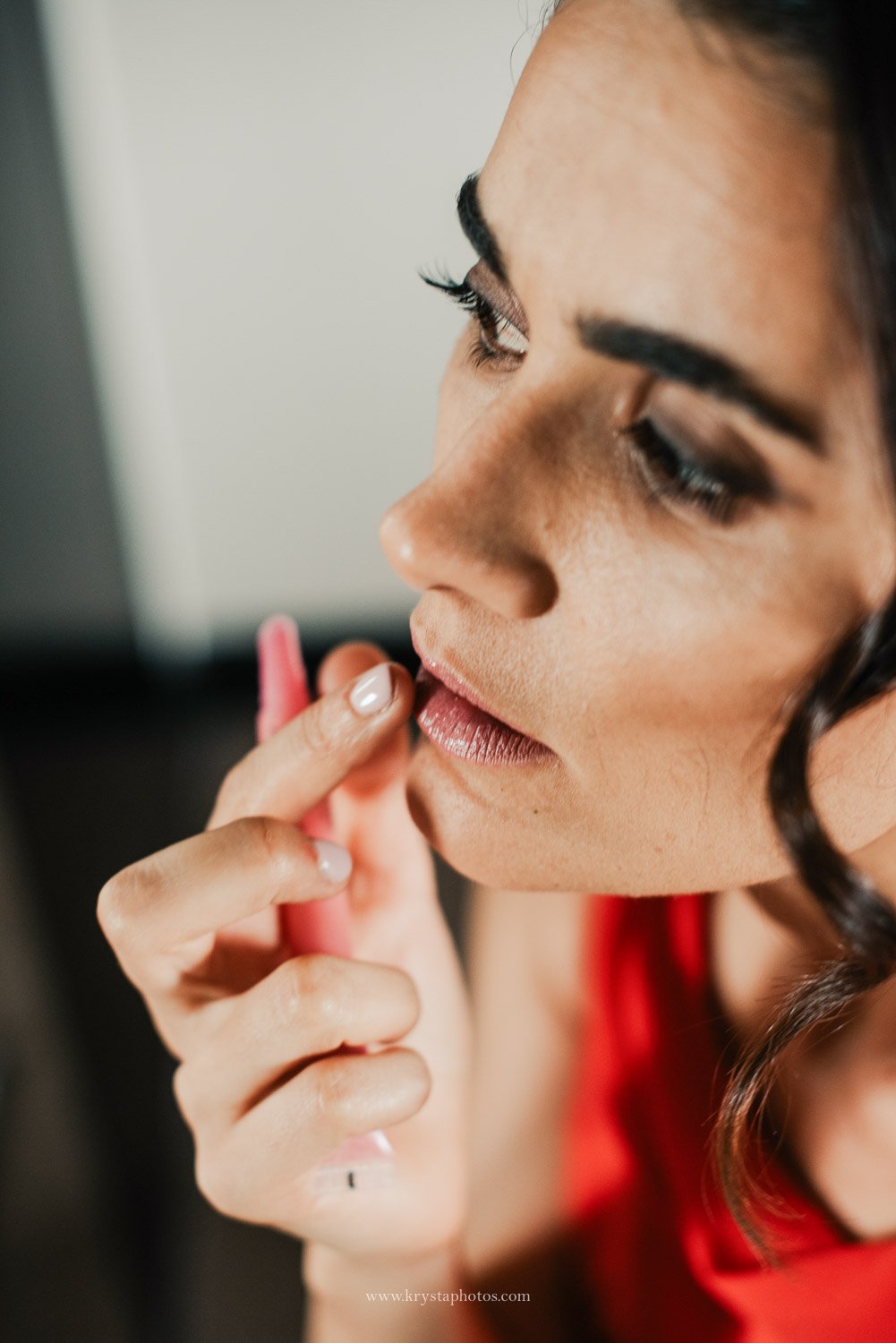 Greek island beach wedding table details with blue tile invitation and Mediterranean aesthetic