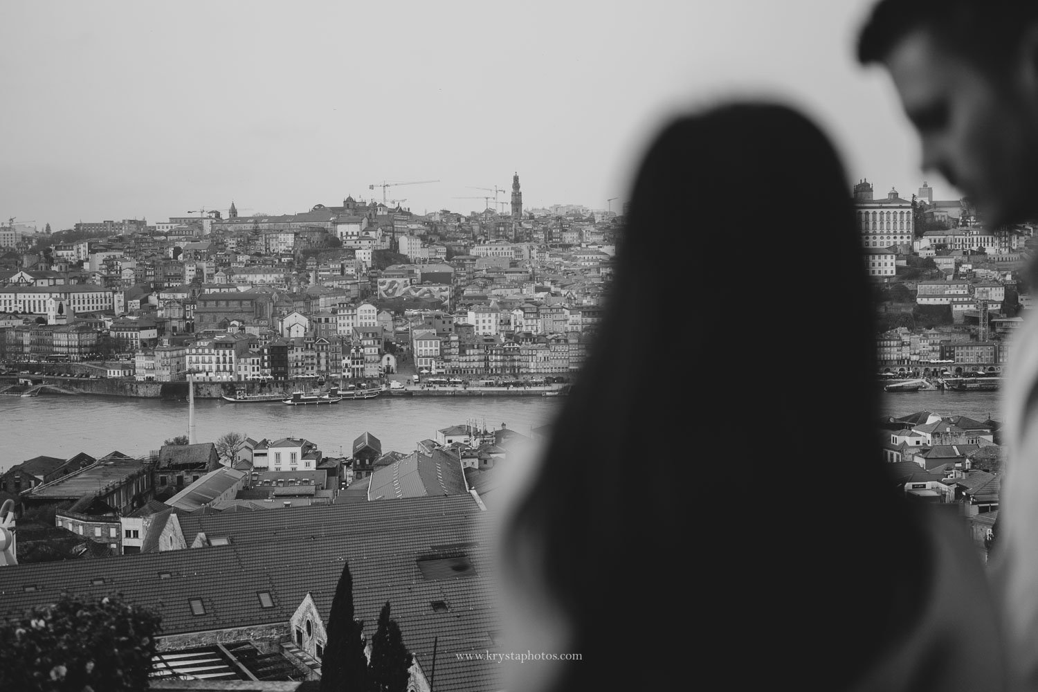 orto skyline and douro river view from yeatman hotel romantic destination for proposals and engagement photos