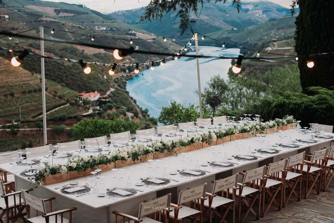 Quinta do Crasto Intimate Vineyard Wedding Venue Douro Valley Quinta do Crasto intimate wedding venue with vineyard views and romantic dinner overlooking the Douro Valley