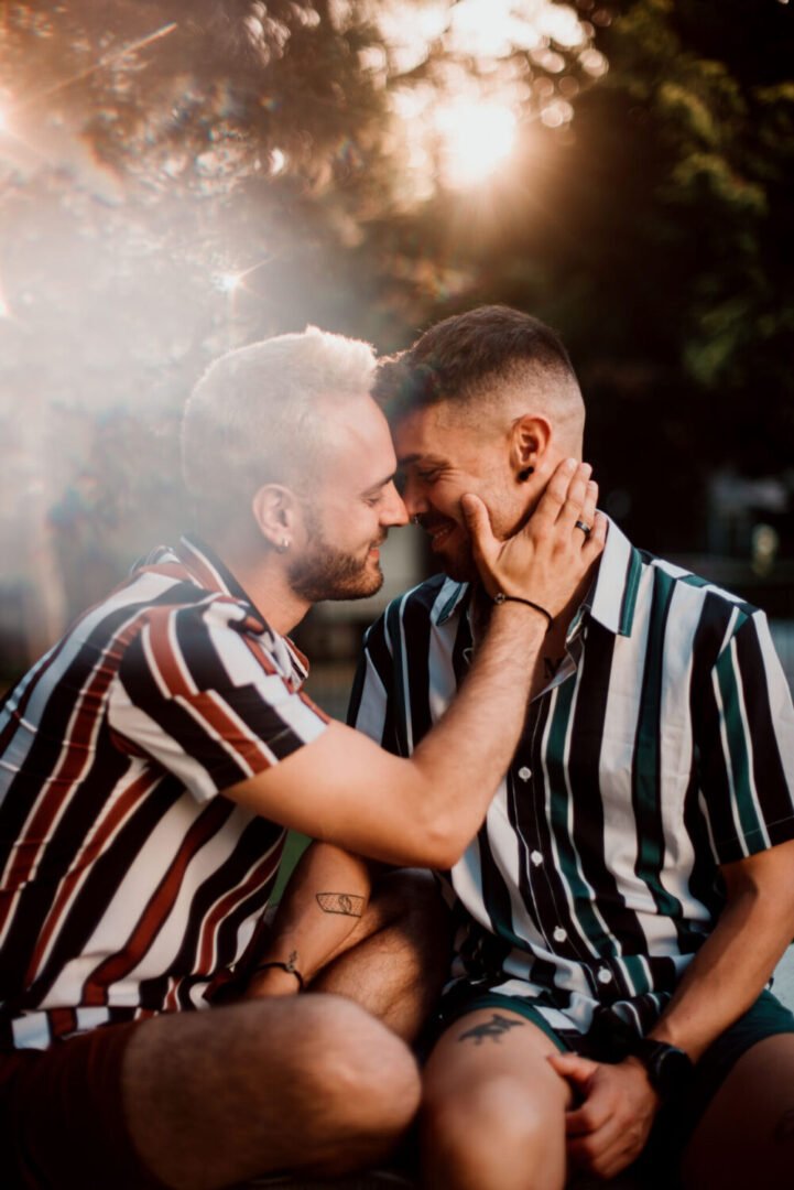 gay couple photoshoot